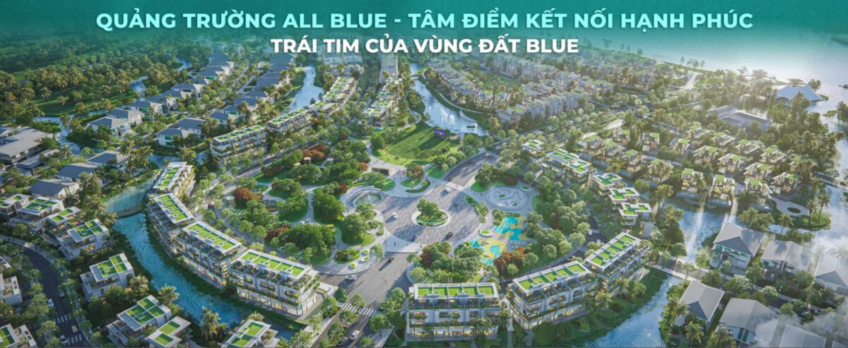quảng trường all blue Eco Village Saigon River